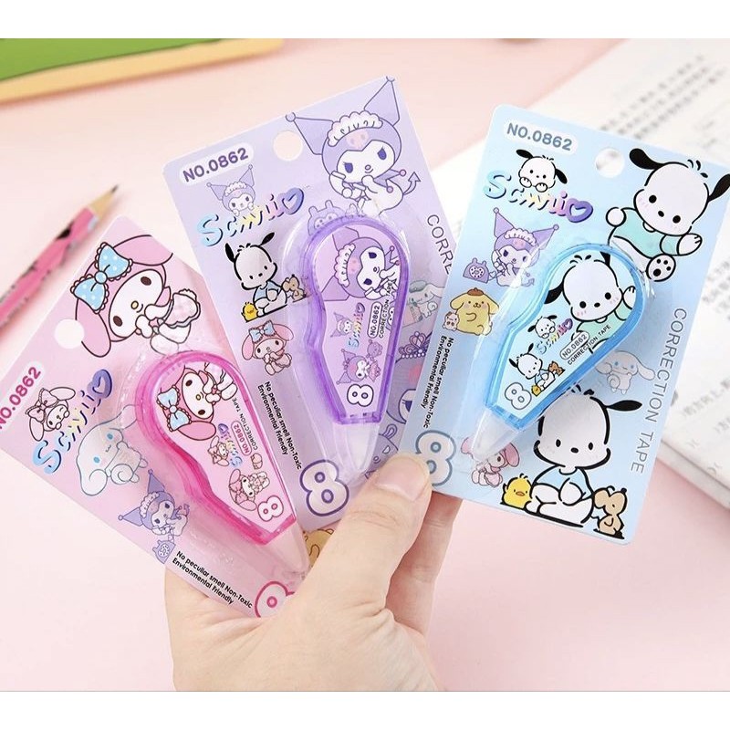 

Correction Tape Sanrio Tipe X 8 Meter Penghapus