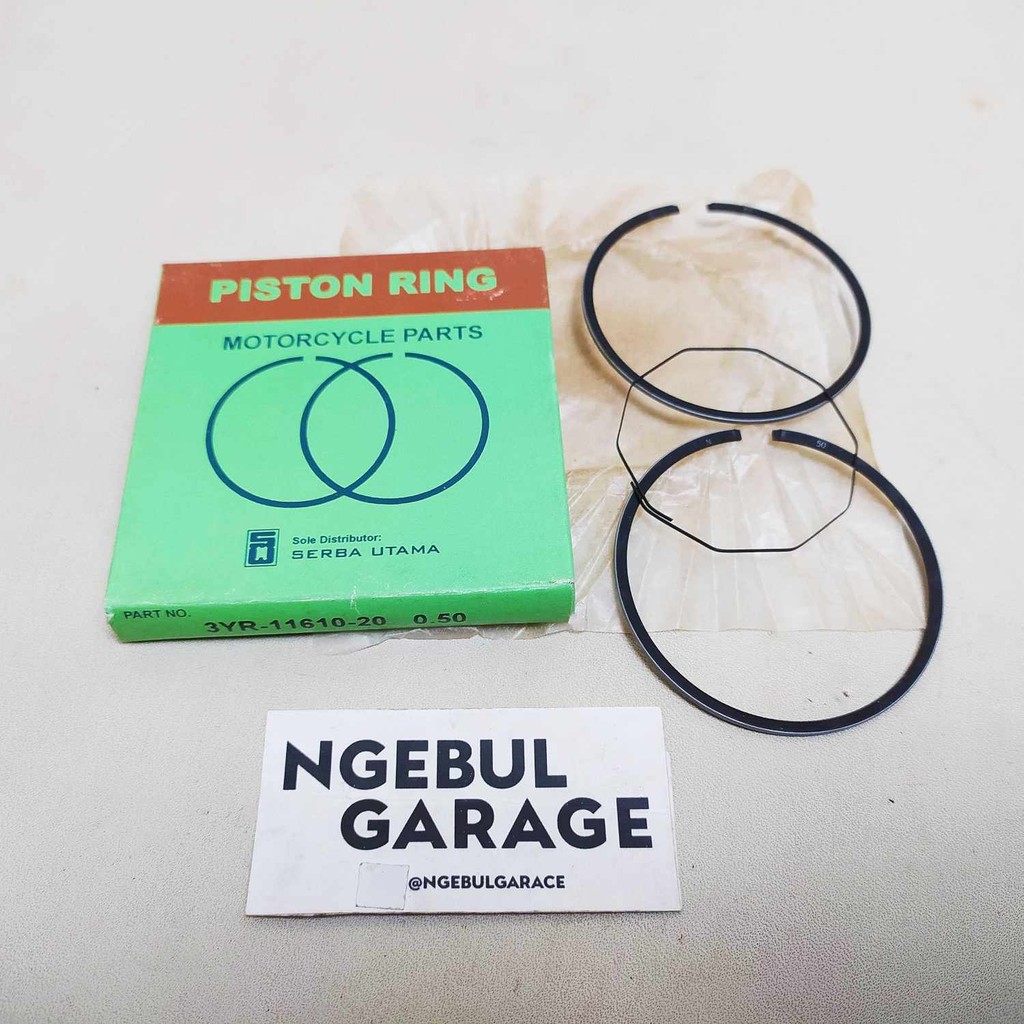 Ring Piston F1Z FIZ R FORCE 1 OS50 YAMAHA HIJAU SERBA 3YR 11610 20