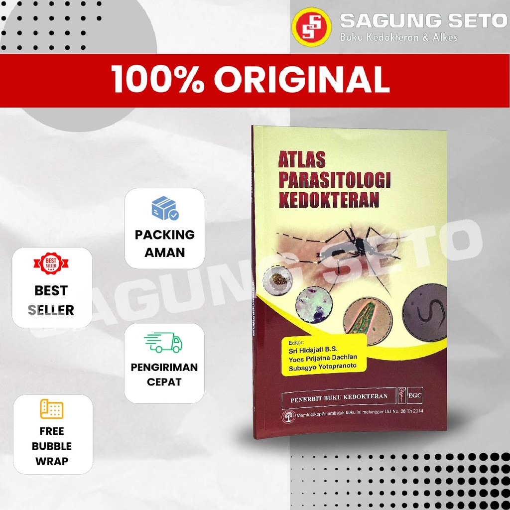 ATLAS PARASITOLOGI KEDOKTERAN, EGC / PARASIT