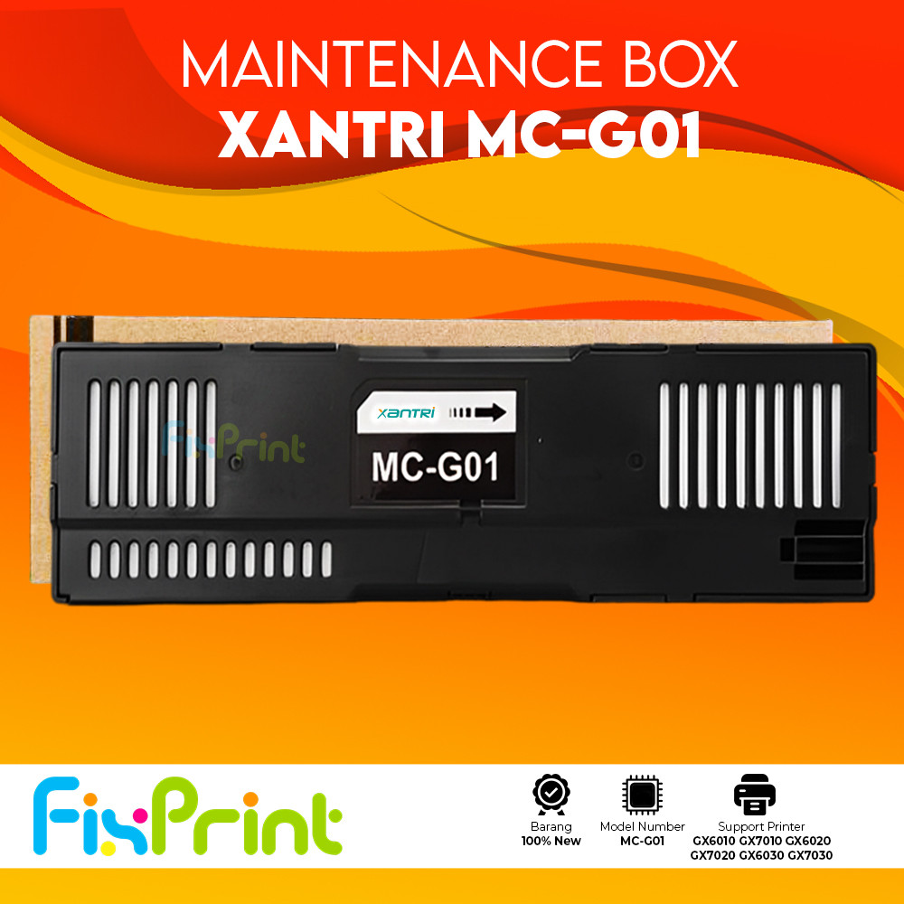 Maintenance Box Xantri MC-G01 Kotak Pemeliharaan Pembuangan Tinta MCG01 Compatible For Printer Canon