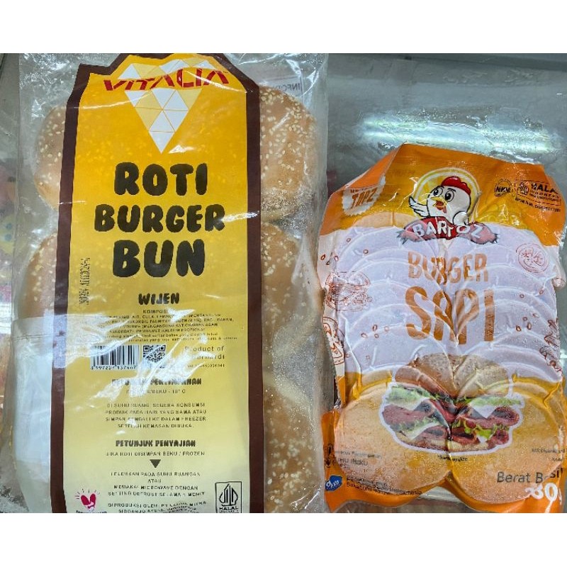 

Paket Burger ( Roti + beef isi 20 )