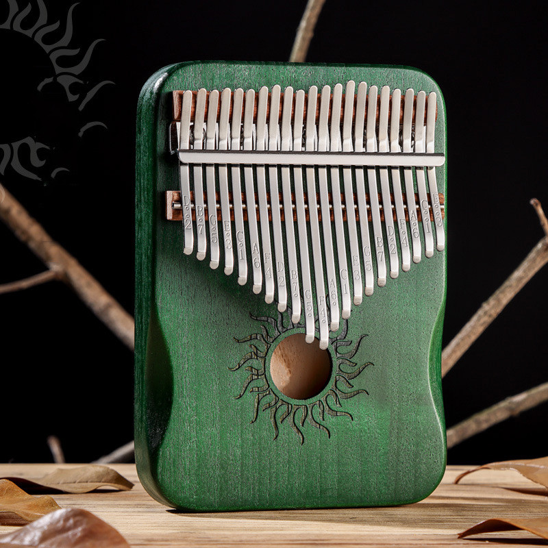 Hluru Kalimba 17 21 Key Kalimba Finger Piano Solid Maple Wood Kalimba Thumb Piano Keyboard Musical I