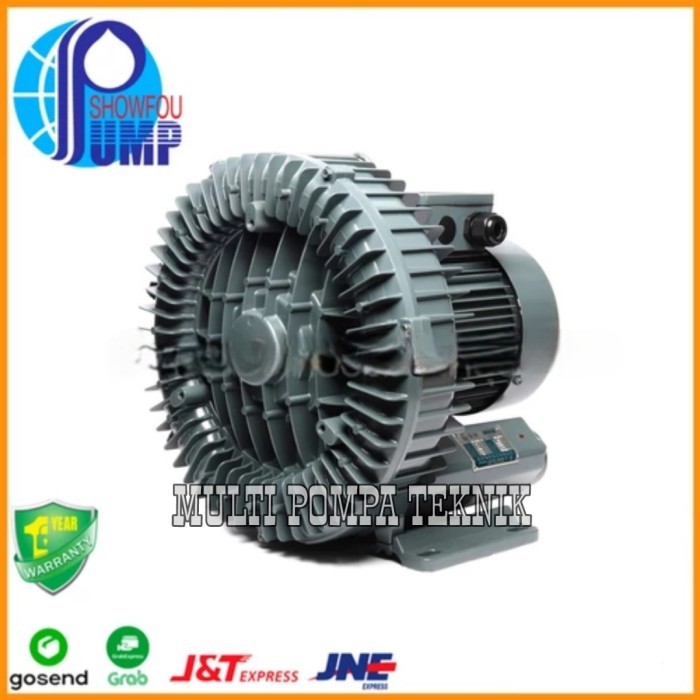 Centrifugal Blower 5HP Showfou BS-532 Ring Blower Tambak Kolam 380V