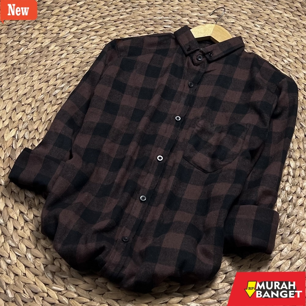 kemeja kotak kotak cowok KEMEJA FLANEL PRIA WANITA | TARTAN KOTAK - KOTAK OVERSIZED | BEST SELLER CO