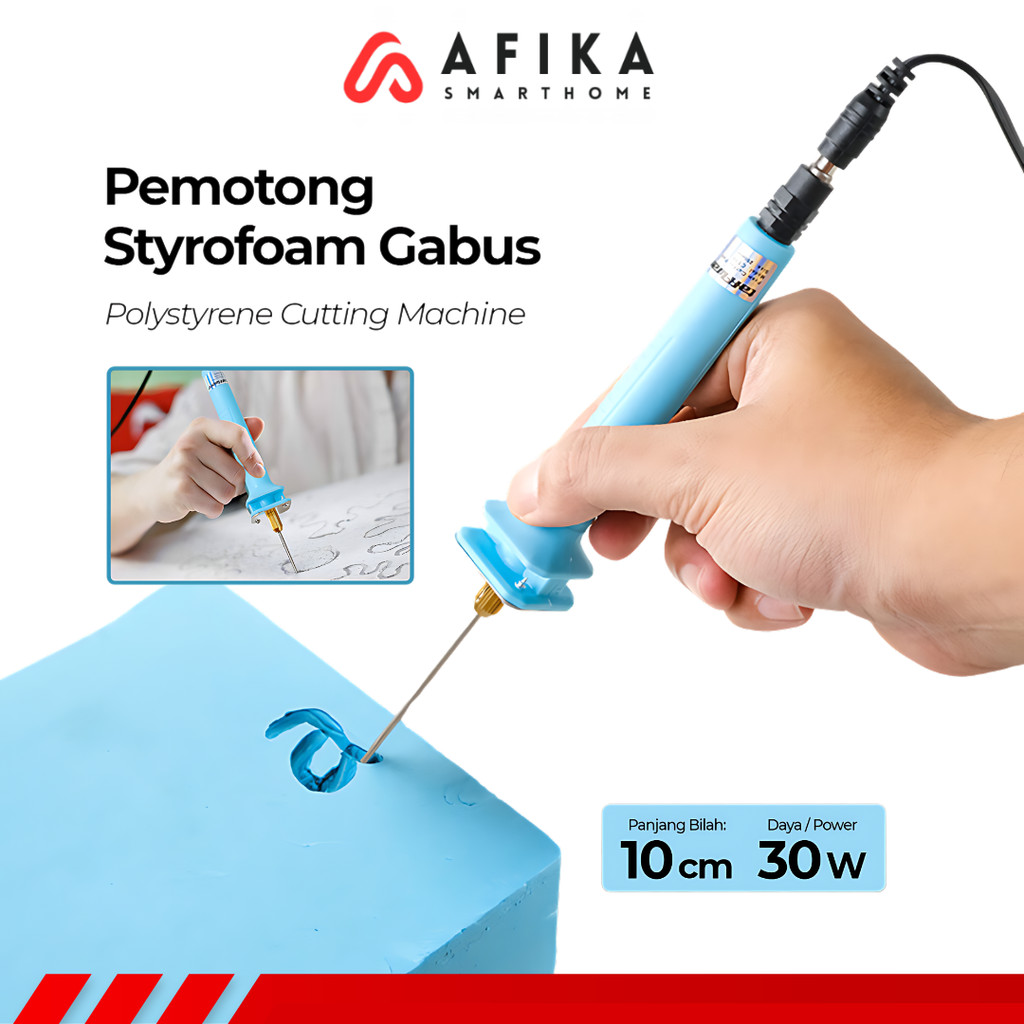 

Pemotong Styrofoam Gabus Polystyrene Cutting Machine 10cm 30W