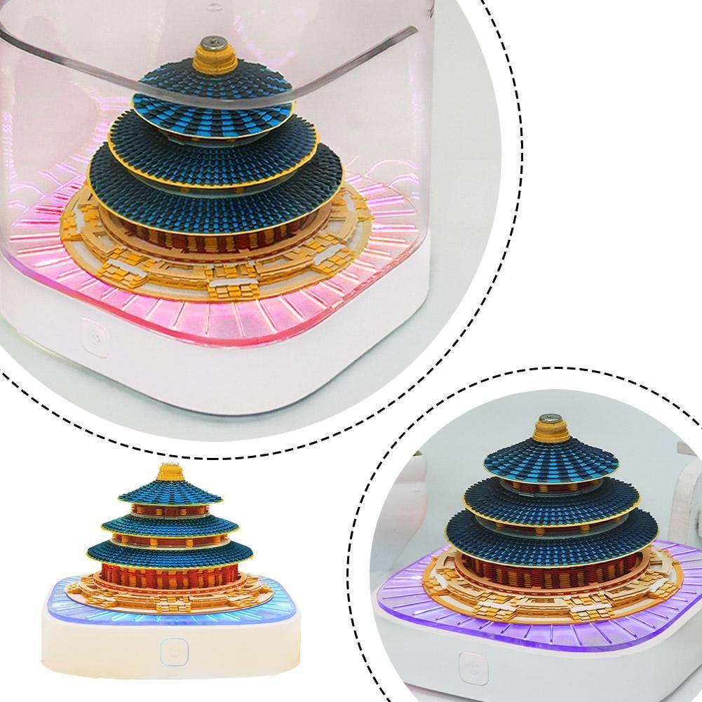 

3D Memo Pad Art Calendar 2025, Temple of Heaven 3D Calendar Tear Away Paper Sculpture Notepad DIY Notes, Time Piece Calendar