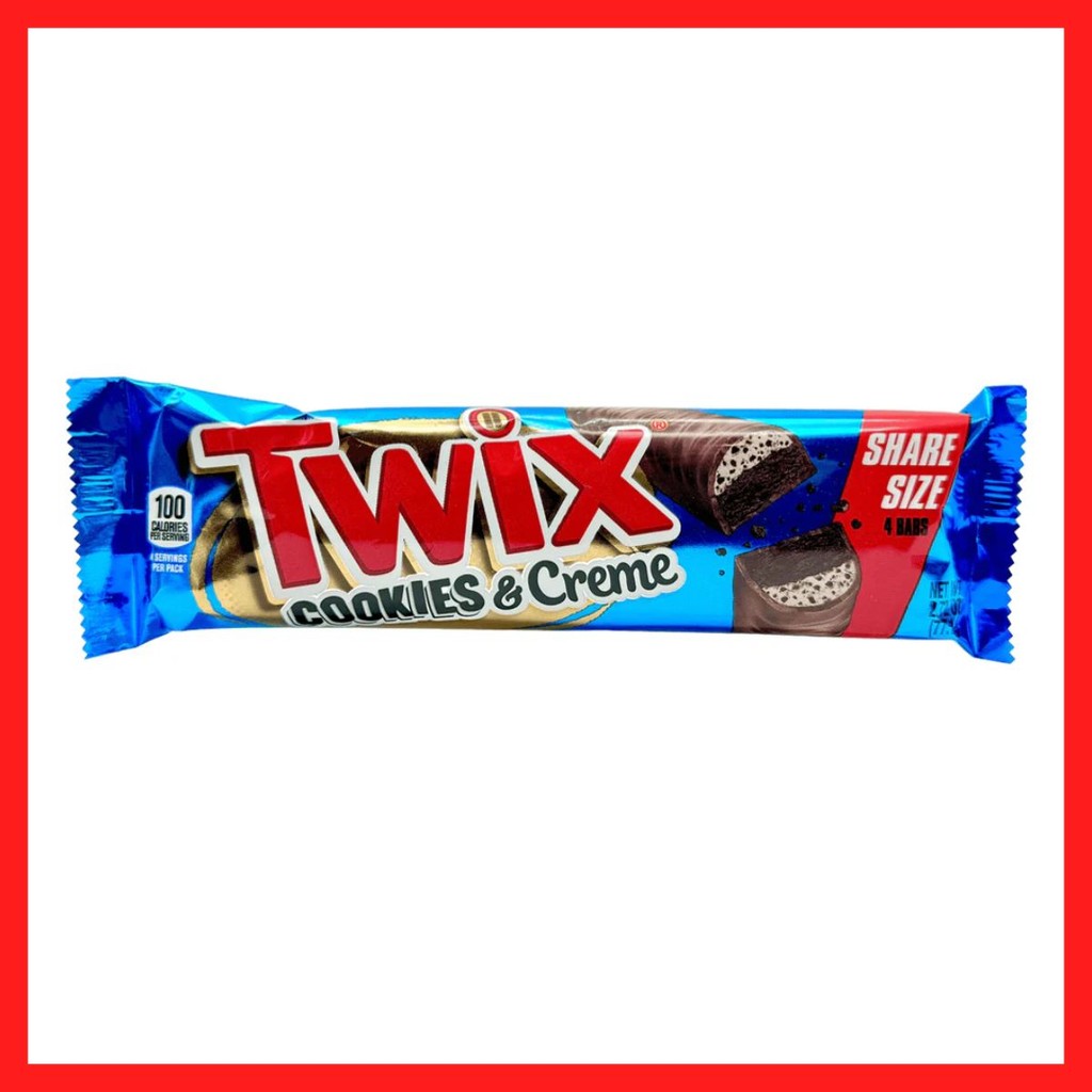 

TWIX Cookies & Creme Share Size 77.1g