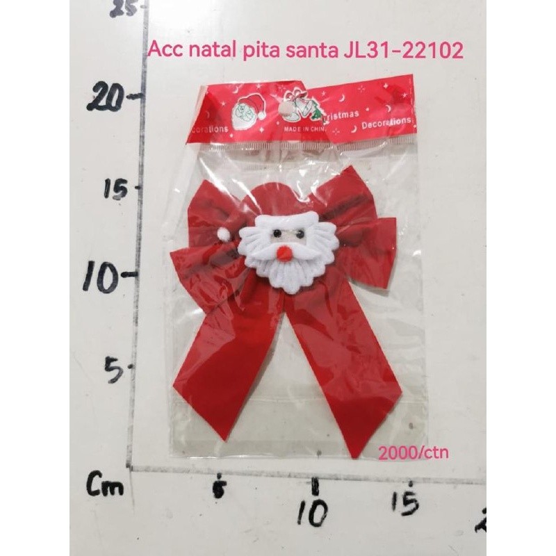

JL31-22102 Accesories Natal Pita Santa Tahun baru natal
