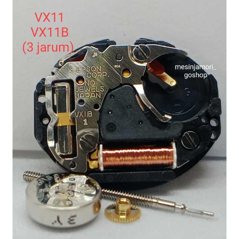 Mesin jam VX10 VX10A VX11 VX11B ic VX10 ic VX11 original Japan