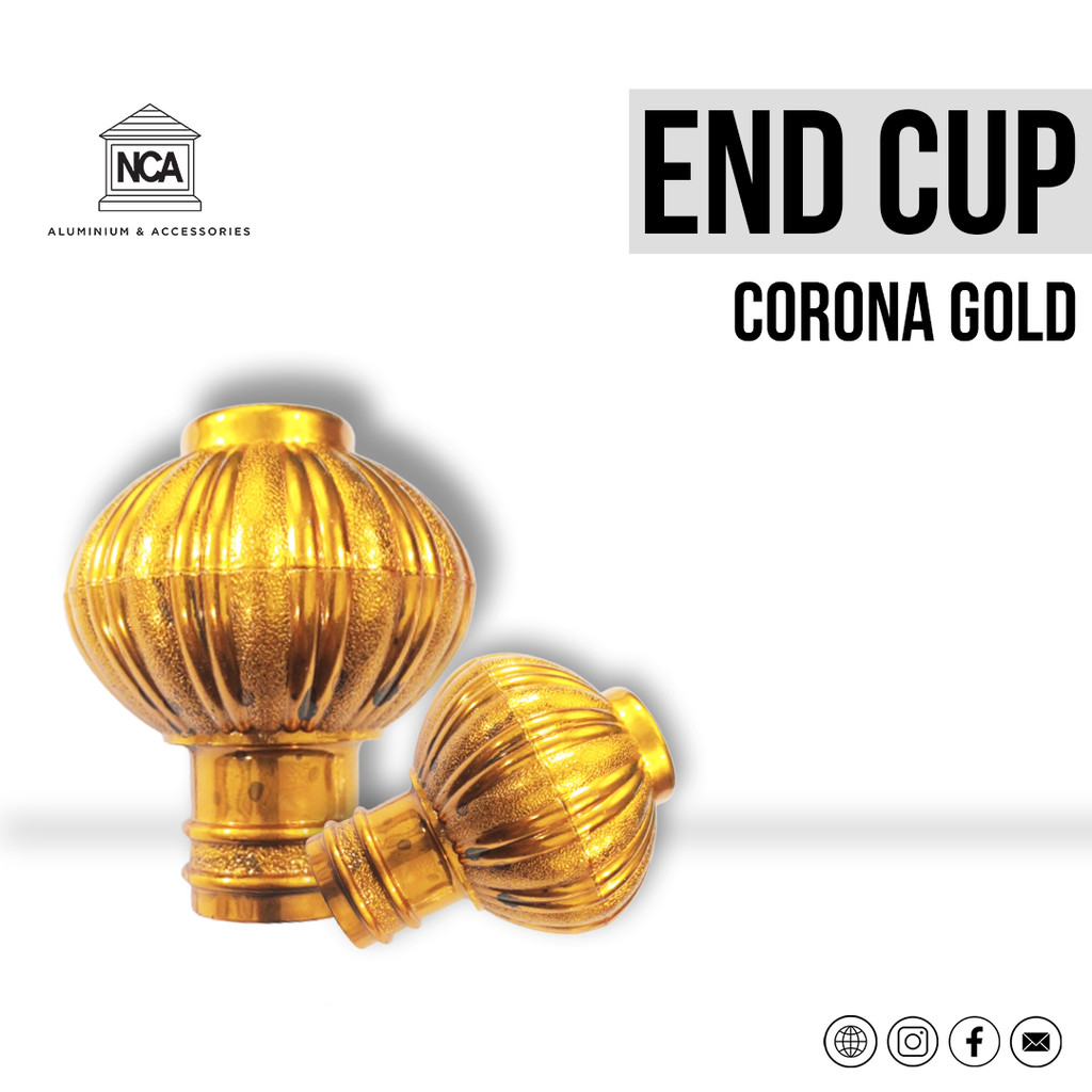 End Cup Gorden Minimalis Corona