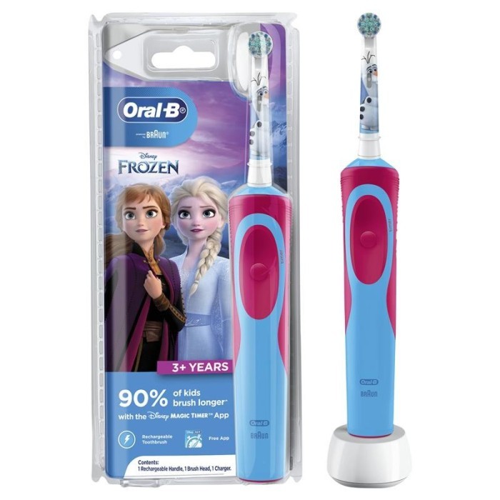 Oral B Pro 2 2000 / 1500 / 800 / 700 Rechargeable Electric Toothbrush - Kids Frozen