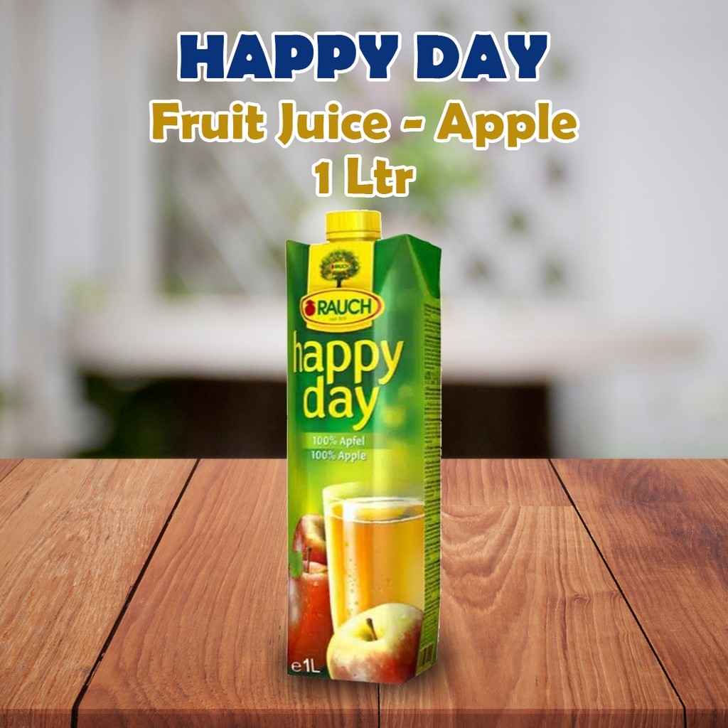 

Rauch Happy Day Fruit Juice 1 Liter - Apple