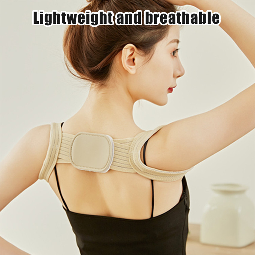 Ay00 Posture Corrector Alat Terapi Penegak Punggung Penyangga Punggung / Back Posture Corrector