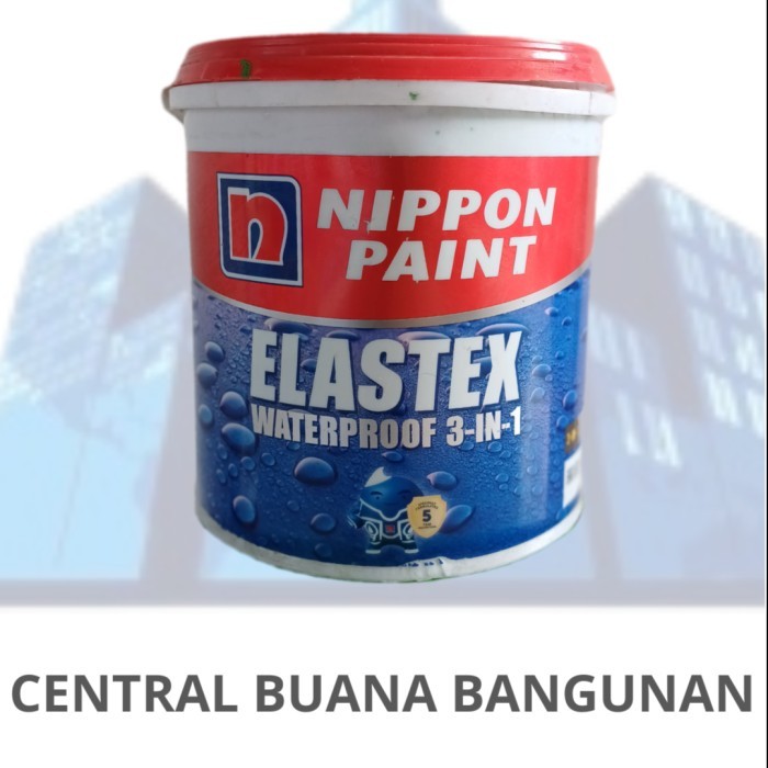 Elastex Waterproof 3in1 Nippon Paint 20kg Varian Hijau 1652A 1666A 1681 2111A