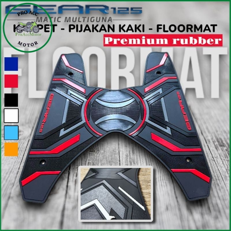 Karpet yamaha Gear 125 Karpet Alas Pijakan Kaki yamaha Gear 125