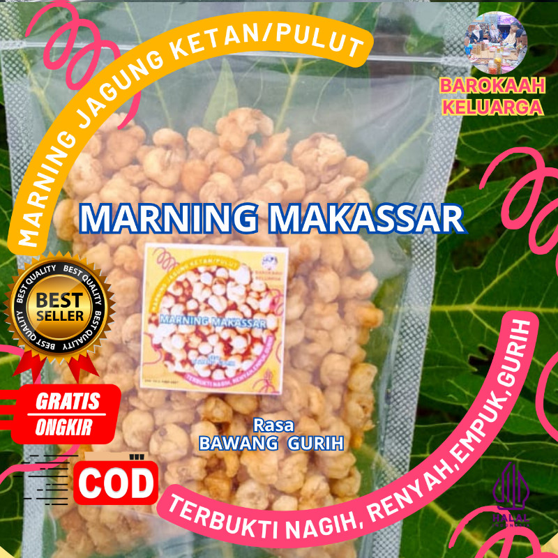 

MARNING SULTAN PREMIUM JAGUNG KETAN SUPER EMPUK RENYAH JAGUNG KETAN/jagung putih khas makassar Super duper Premium CoCcok buat camilan di perjalanan dan pantas buat Hidangan Tamu harga PALING SPESIAL