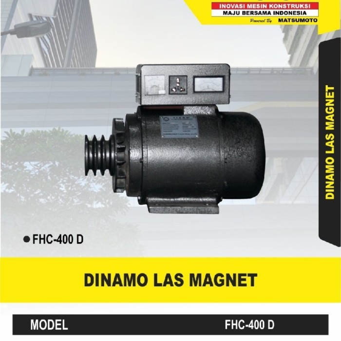 Dinamo Las Magnet TIGON FHC-400D Welder Generator 400 Ampere