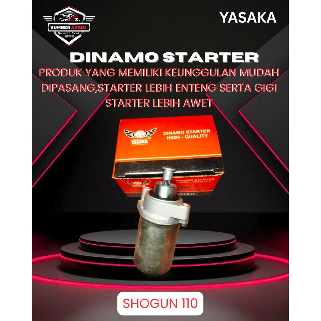 Yasaka Dinamo Starter Shogun 110