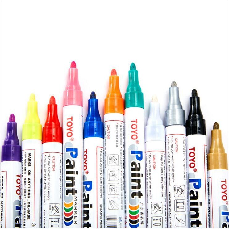 

(GTT) (GAT) Spidol Ban marker Paint Marker Not Spidol / Spidol ban paint marker mobil motor TOYO original -random