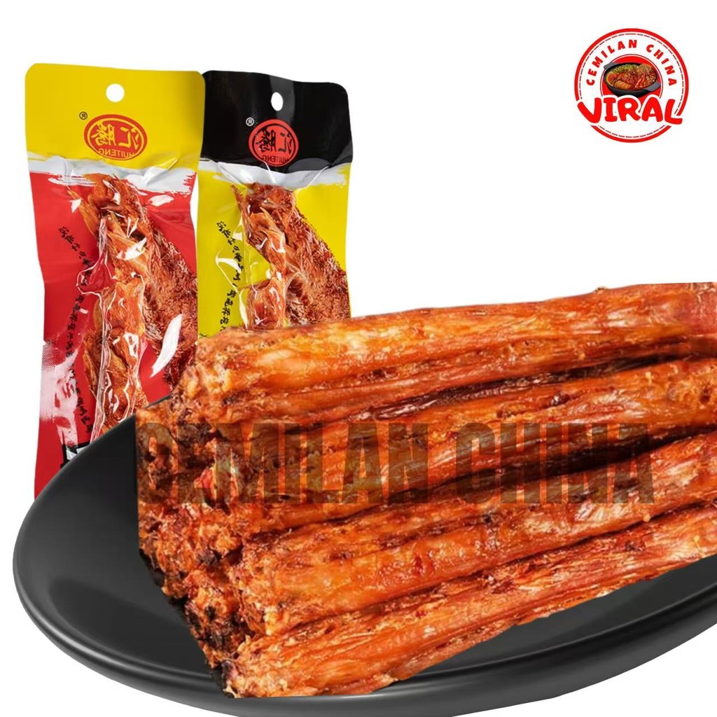 

[HALAL] leher bebek/snack/bebek/spicy/mala/40g