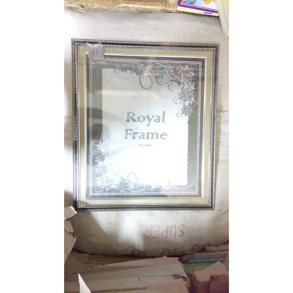 Bingkai / Pigura / Frame Foto 24R 50x60 cm Linen Murah