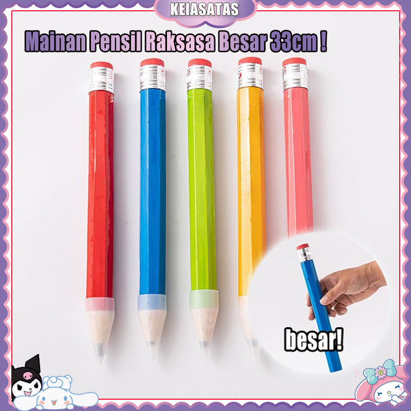 

Pensil raksasa/mainan lucu/pensil besar/hadiah/hiasan pensil raksasa