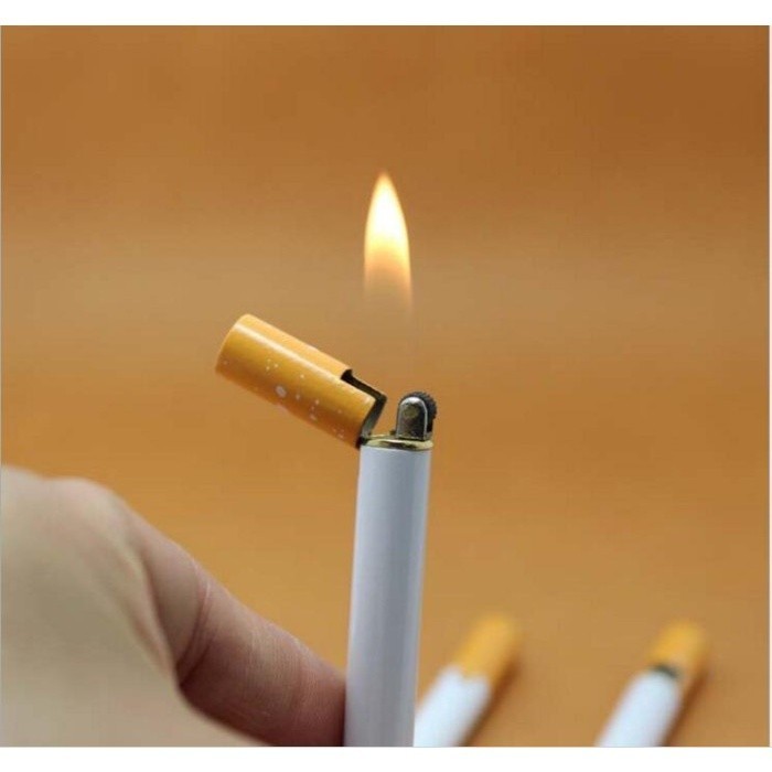 Korek Api Gas Model Stik Rokok Korek Unik 100% BARANG IMPORT DARI LUAR DENGAN KUALITAS PREMIUM TERBA