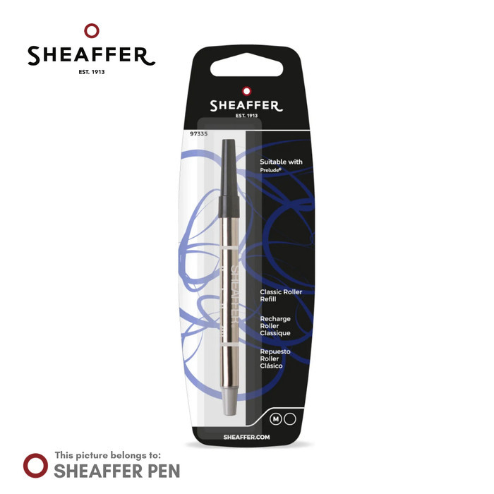 

[Promo]BEST Sheaffer Classic Rollerball Refill - Black Medium - Blister Card