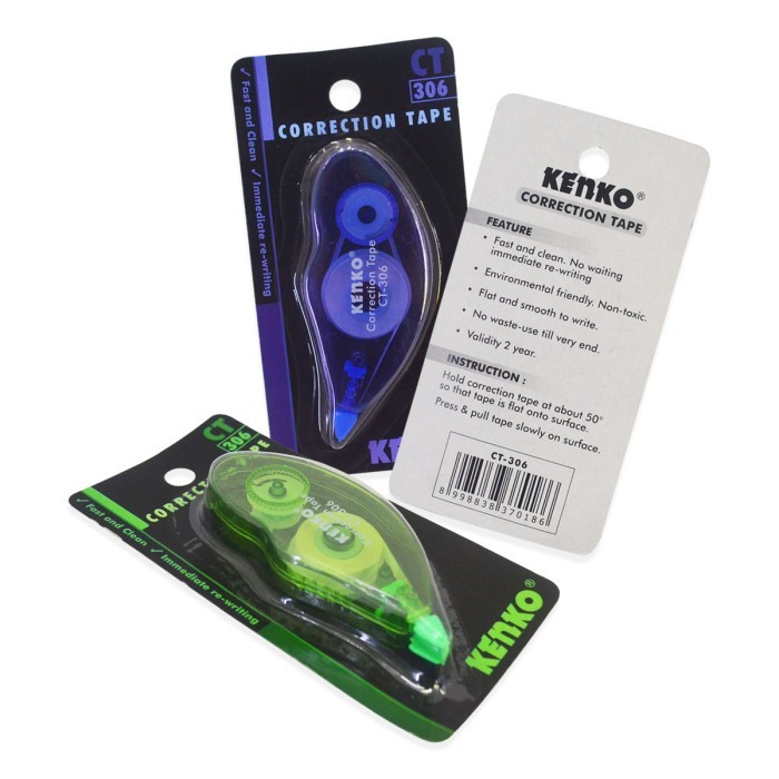 

Correction Tape Kenko CT-306 Panjang 6M Tipex Kertas Tipex Pita