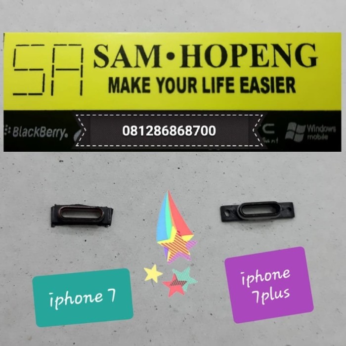 Sparepart And Tool iPhone 7+ / 7 Plus Ring Flexible Konektor Connector Charger Cas