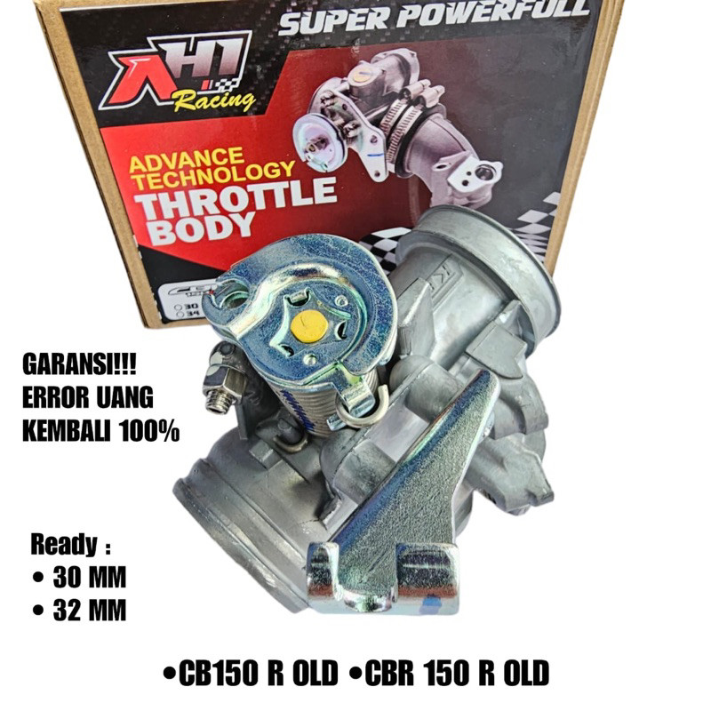 HERBERTSHOP TUAS GAS TB THROTTLE BODY AH1 RACING CRF 150 CB150 R CBR150 R UKURAN 30 MM 32 MM -  TUAS