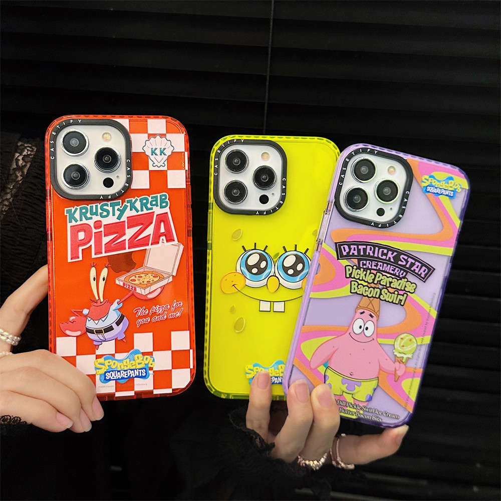 CASETIFY SpongeBob SquarePants Phone Case for IPhone 15 15pro 15promax 14 14pro 14promax 13 13pro 13