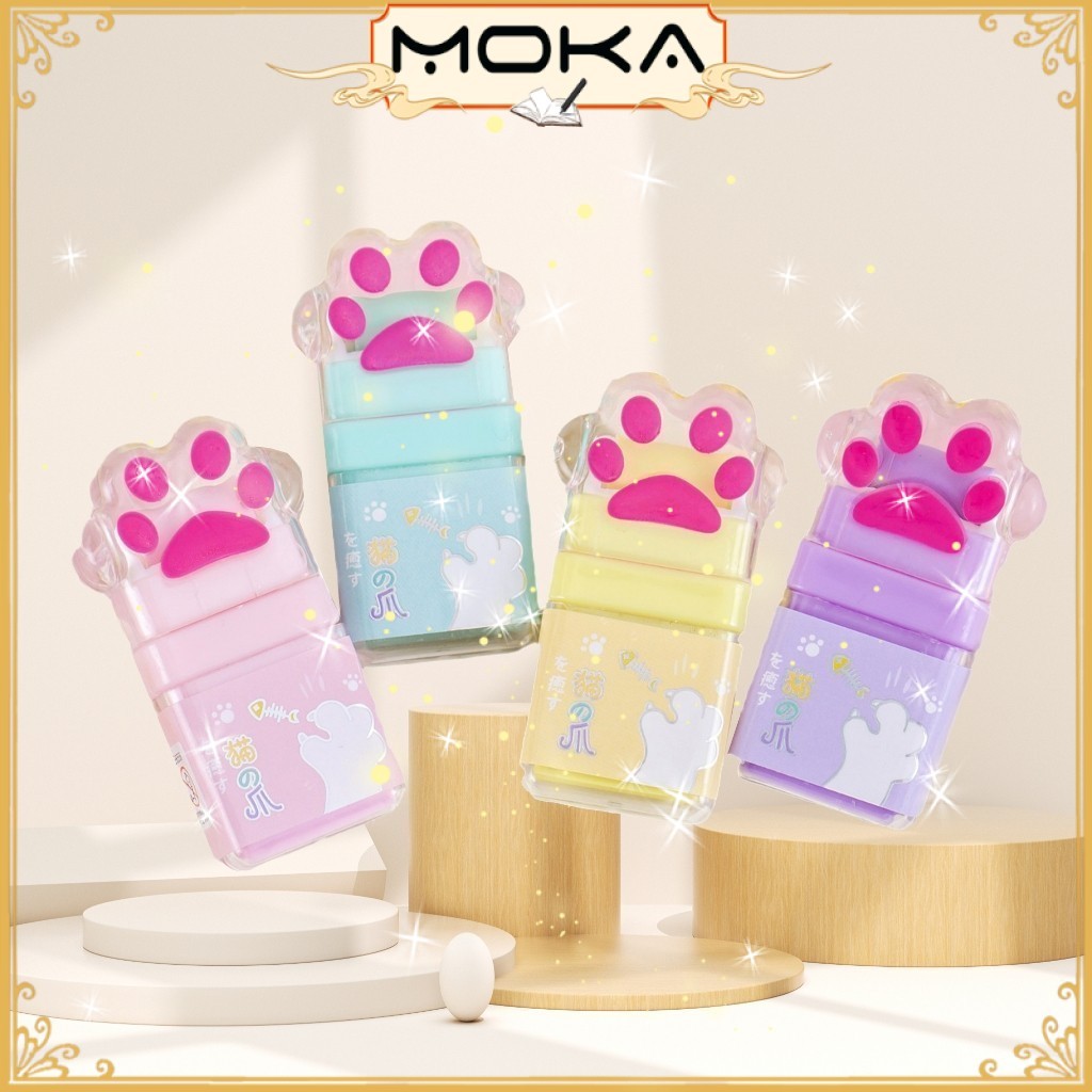 

MOKA PENGHAPUS PENSIL ELASTIS DENGAN BENTUK KEMASAN PAW LUCU / PENGHAPUS PENSIL PAW MKA146