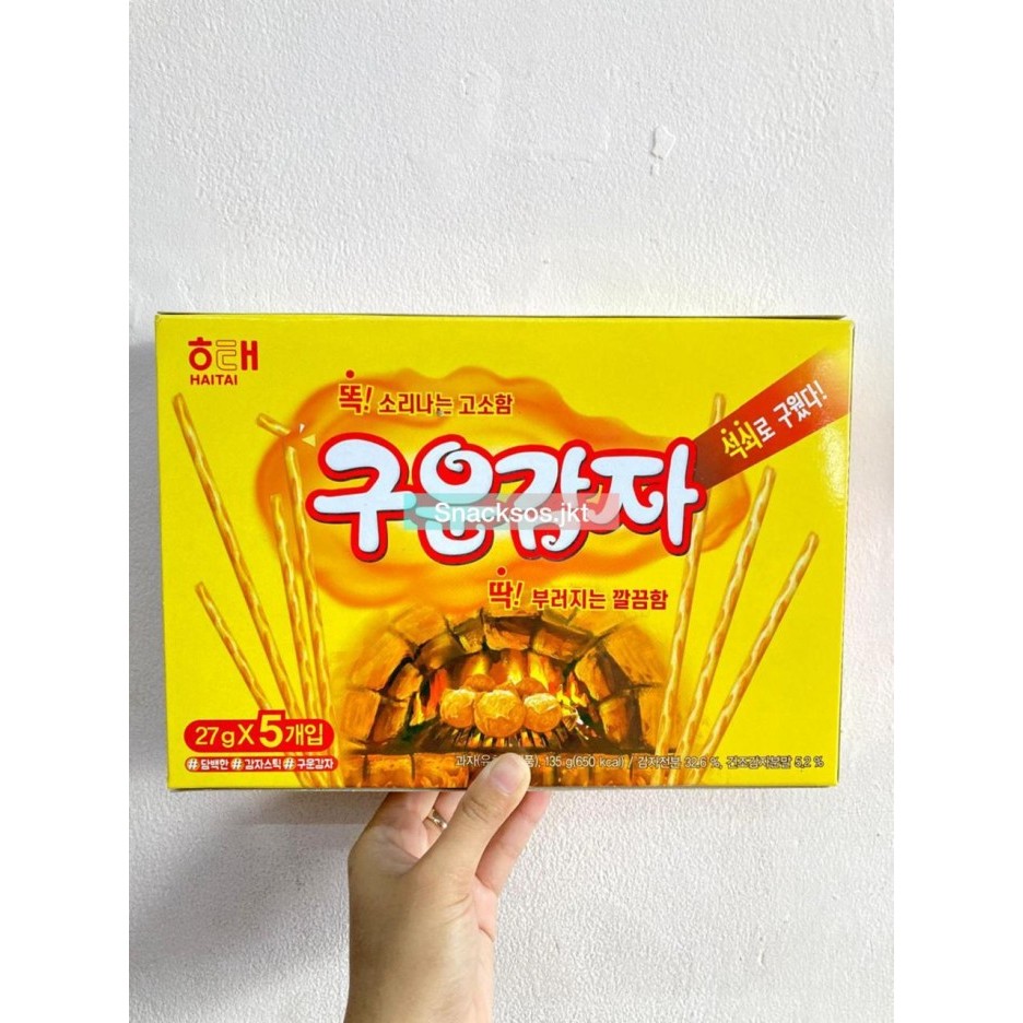 

HAITAI BISKUIT KENTANG BENTUK STIK (BAKED POTATO) KOREA