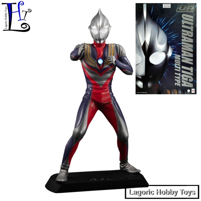 Ultimate Article Ultraman Tiga (Multi Type) MegaHouse Mainan Figure