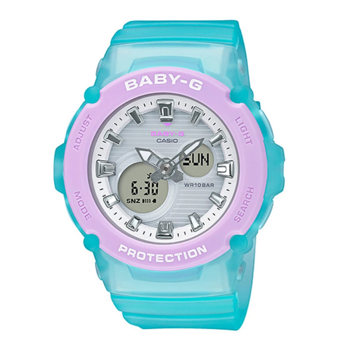 Promo Original Casio Baby-G BGA-270-2ADR - Jam Tangan Wanita - Biru - BGA270 Garansi Resmi 2 Tahun