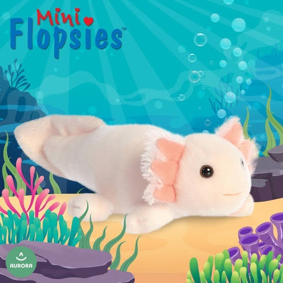 Boneka Axolotl Axel/Salamander