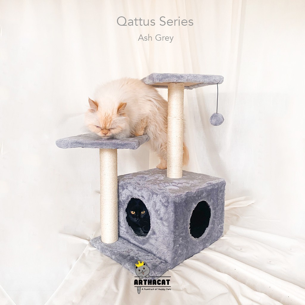 brkualitas bagus terbaru macam2 warna bisa pilih warna rumah kucing trmurah Arthacat - Cat Tree Qatt
