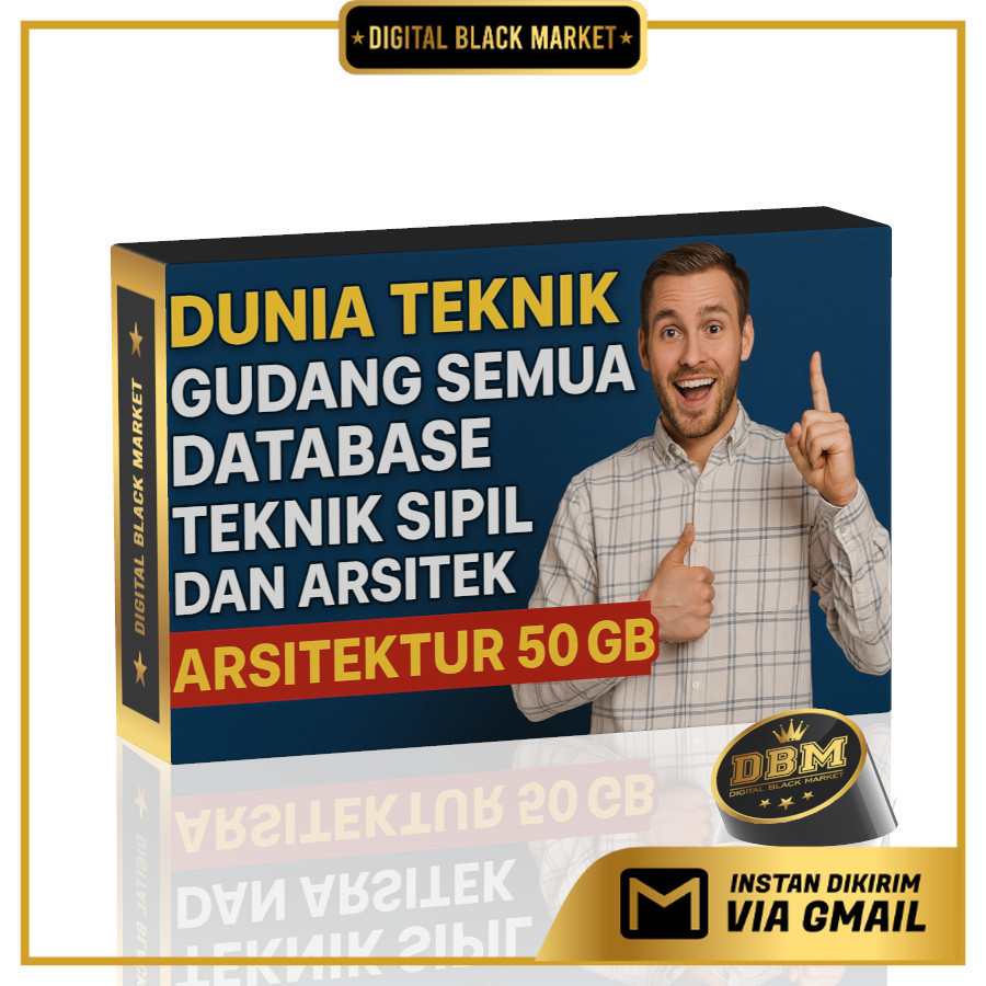 ID89002 - Dunia Teknik Gudang Semua Database Teknik Sipil Dan Arsitek Arsitektur 50 Gb