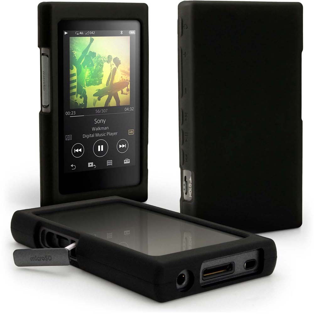 for Sony NW A50 A55 A56 A57 Case, Soft Silicone Protective Skin Case Cover for Sony Walkman NW-A55HN
