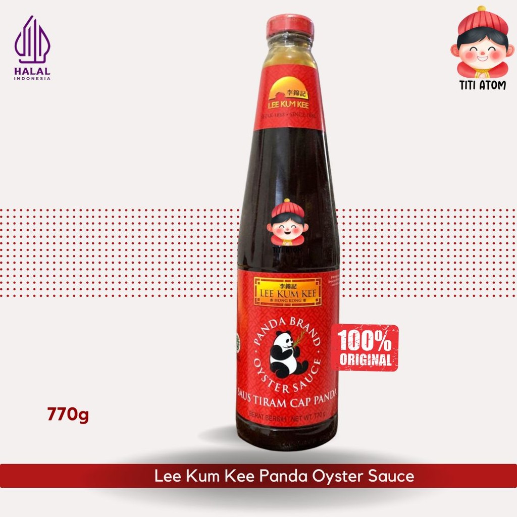

Lee Kum Kee Panda Oyster Sauce (Saus Tiram) 770g