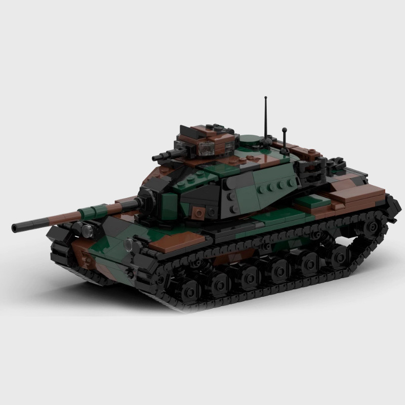Hot WW2 M60 Tank Military Vehicles Sets Pattons Army Vehicle Model Building Blocks DIY Bricks Kids T