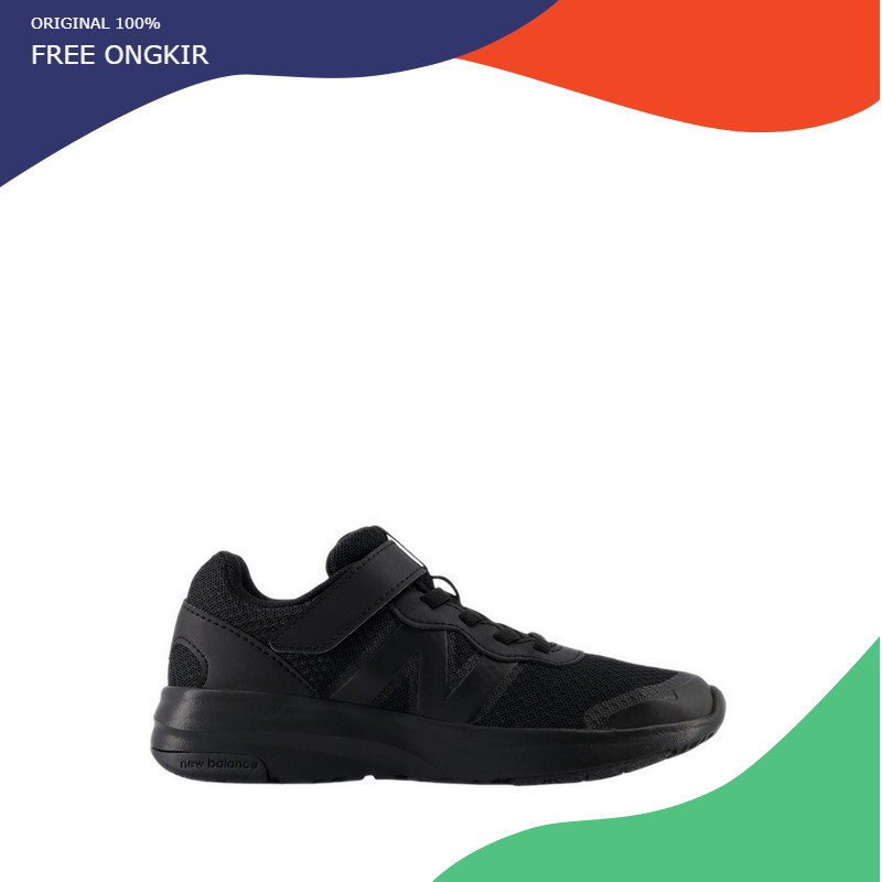 Sepatu NB 578 Boys Sneakers Shoes - Black HX