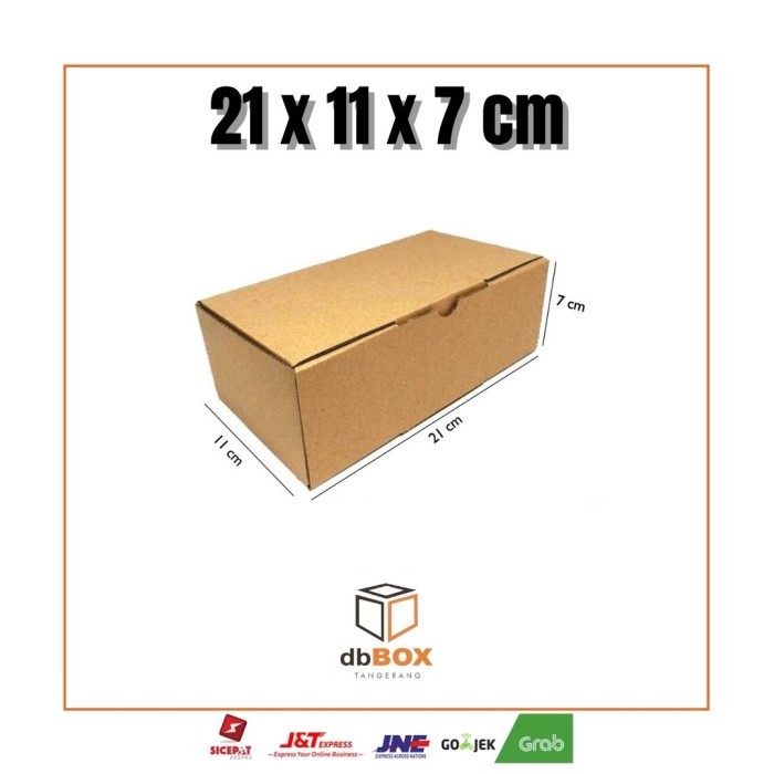

Kardus 21x11x7 cm | Box Die Cut dan Easy Usage | Box Kue Tart & Pizza | Kardus Murah