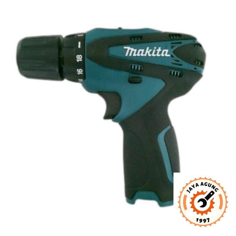Makita DF330DWE [ Makita DF 330 DWE ] mesin bor obeng baterai UNITONLY