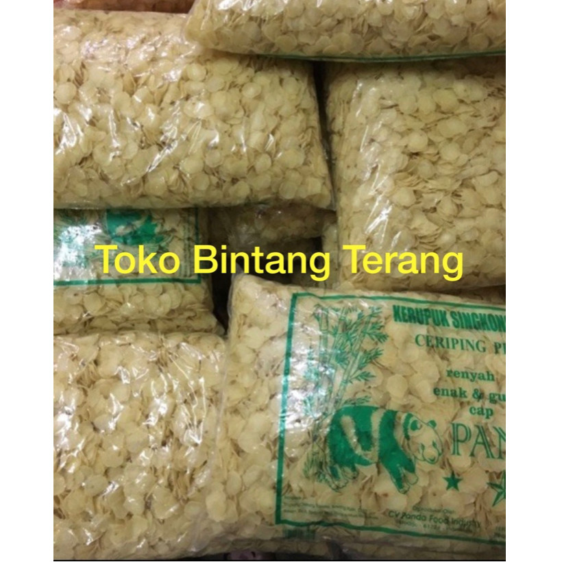 

Kerupuk Singkong Panda 1 Bal 5 kg Los Loss / Keripik Ceriping Pedas Asli Panda per ball dus 5 kg 5 kilo Grosir Mentah