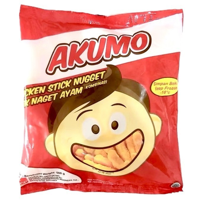 

NEW ITEM AKUMO STIK NAGET AYAM 500G