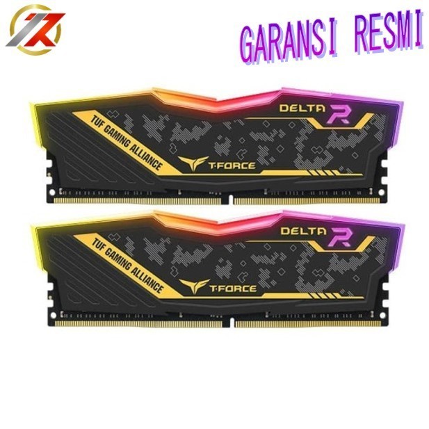 TEAM T-Force Delta RGB (2x16G) 32GB DDR4 kit 3200MHz - TUF Memory RAM