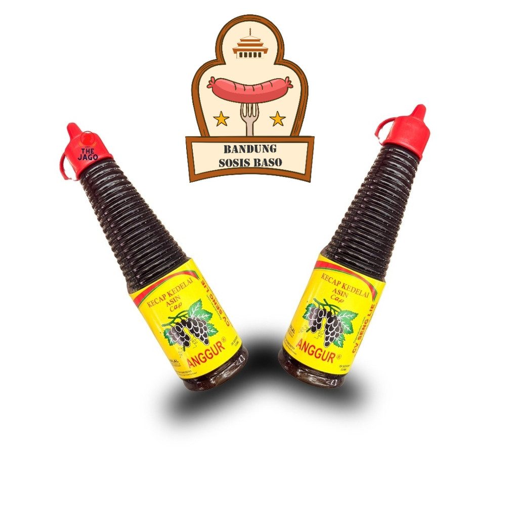 

Kecap Asin Cap Anggur Botol Meja - Ukuran Pas untuk Meja Makan & Warung