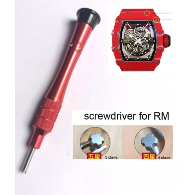 Obeng Jam Tangan Richard Mille Stainless Steel